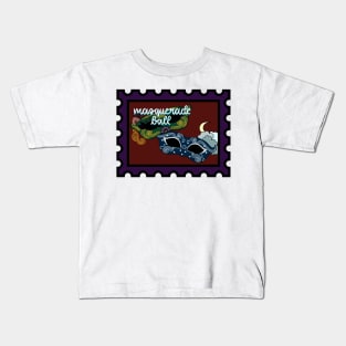 Masquerade Ball Postage Stamp Kids T-Shirt